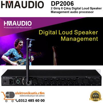 Hmaudio DP2006 2X6 Dijital Audio Processor