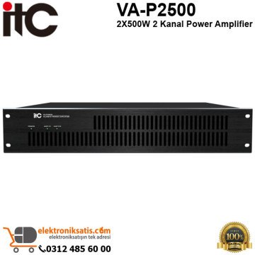 ITC VA-P2500 2X500W 2 Kanal Power Amplifier