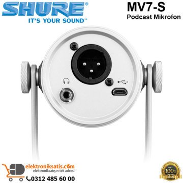 Shure MV7-S Podcast Mikrofon