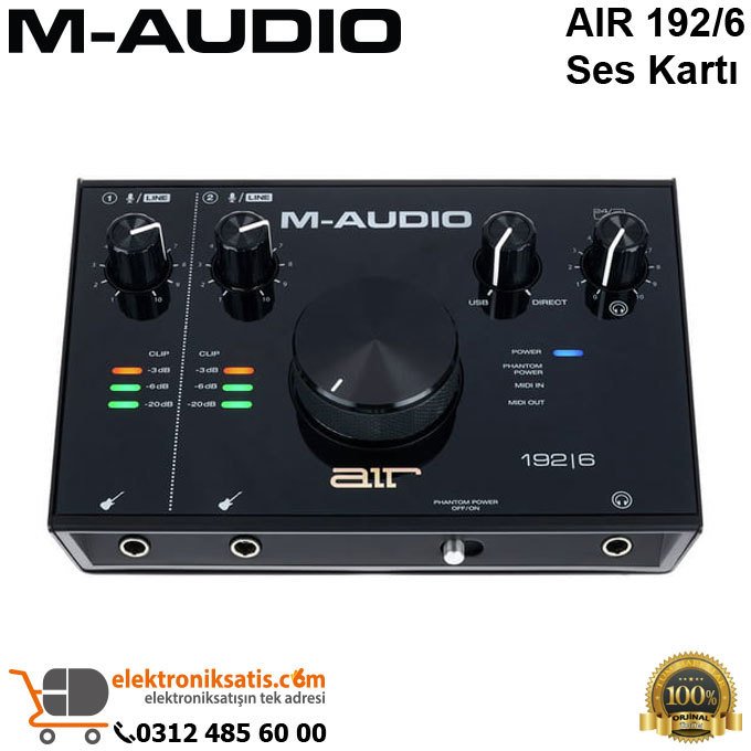 M-AUDIO AIR 192-6 Ses Kartı