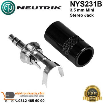 Neutrik NYS231B Mini Stereo Jack