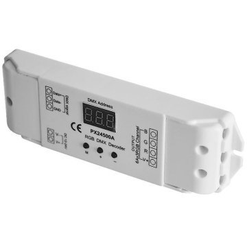 Euchips PX24500A DMX 512 RGB Led Kontrol ünitesi