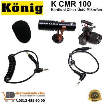 König K CMR 100 Kardioid Cihaz Üstü Mikrofon