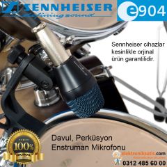 Sennheiser E904 Enstruman Mikrofonu Davul, Perküsyon