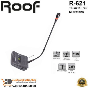 Roof R-621 Telsiz Kürsü Mikrofonu