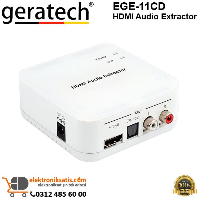 Geratech EGE-11CD HDMI Audio Extractor