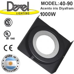 DEXEL 40-90 Acento iris Diyafram 1000W