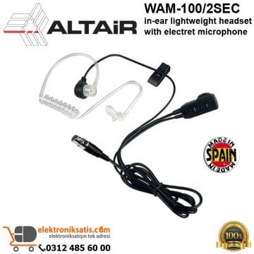 Altair WAM-100/2SEC intercom Headset