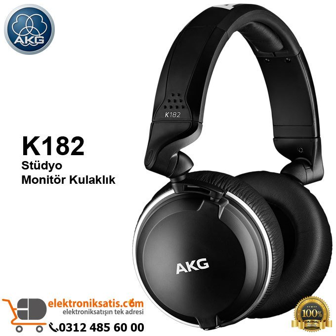 AKG K182 Stüdyo Monitör Kulaklık