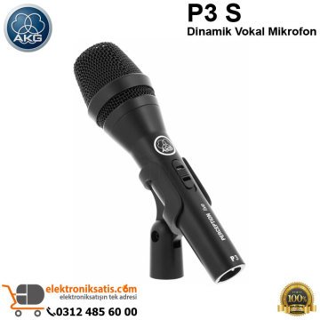 AKG P3 S Dinamik Vokal Mikrofon