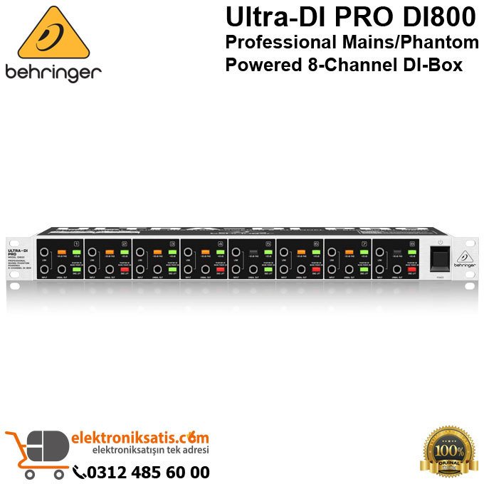 Behringer Ultra-DI PRO DI800 DI-Box