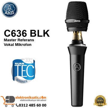 AKG C636 BLK Master Referans Vokal Mikrofon