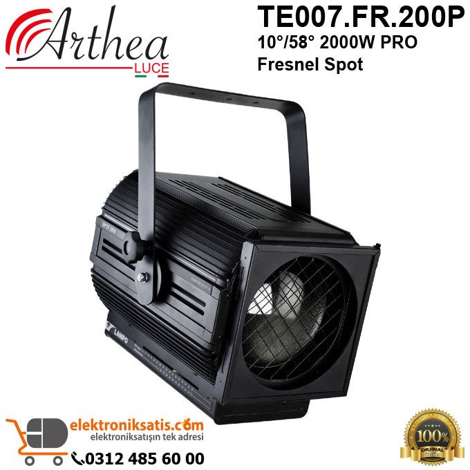 Arthea Luce 10°/58° 2000W PRO Fresnel Spot