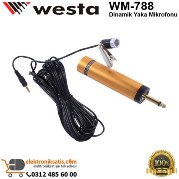 Westa WM-788 Dinamik Yaka Mikrofonu