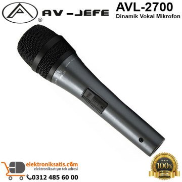 AV-JEFE AVL-2700 Dinamik Vokal Mikrofon