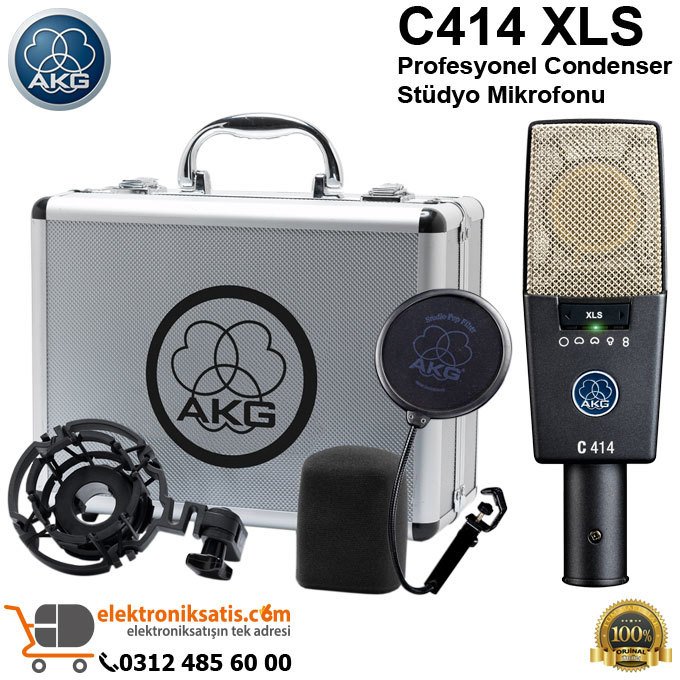 AKG C414 XLS Condenser Stüdyo Mikrofonu