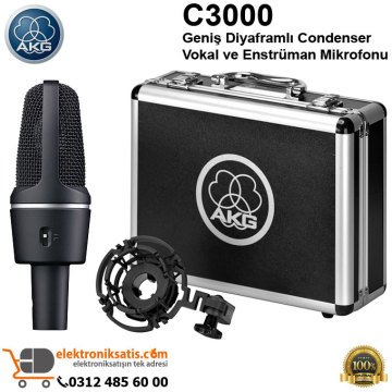 AKG C3000 Vokal ve Enstrüman Mikrofonu