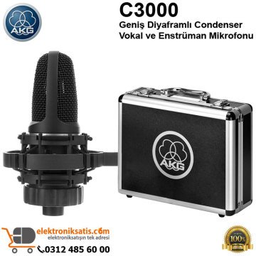 AKG C3000 Vokal ve Enstrüman Mikrofonu