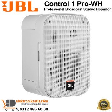 JBL Control 1 Pro WH Broadcast Stüdyo Hoparlör