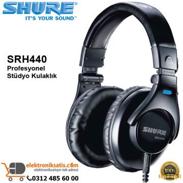 Shure SRH440 Profesyonel Stüdyo Kulaklık