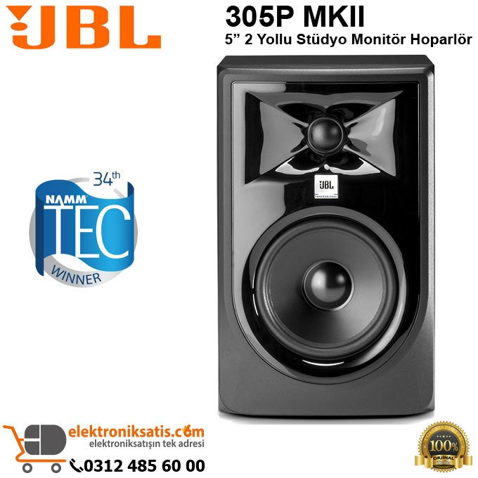 JBL 305P MKII Stüdyo Monitör Hoparlör