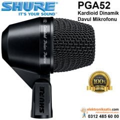 Shure PGA52 Kardioid Dinamik Davul Mikrofonu