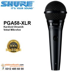 Shure PGA58 Kardioid Dinamik Vokal Mikrofon