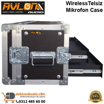 Wireless Telsiz Mikrofon 8U Rack Case