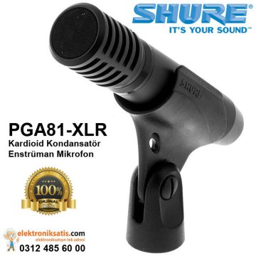 Shure PGA81-XLR Kardioid Kondansatör Enstrüman Mikrofon