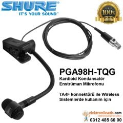 Shure PGA98H-TQG Kardioid Kondansatör Enstrüman Mikrofonu