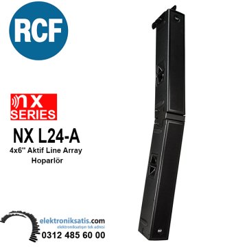 Rcf NXL 24-A 4x6 Woofers 1400 Wpeak Aktif Line Array Hoparlör