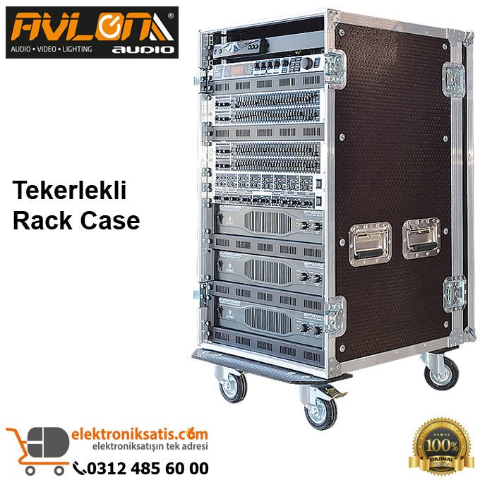 Avlon 24U Tekerlekli Rack Case