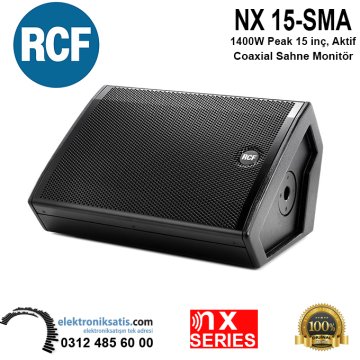 RCF NX 15-SMA 1400W Peak 15 inç, Aktif Coaxial Sahne Monitör