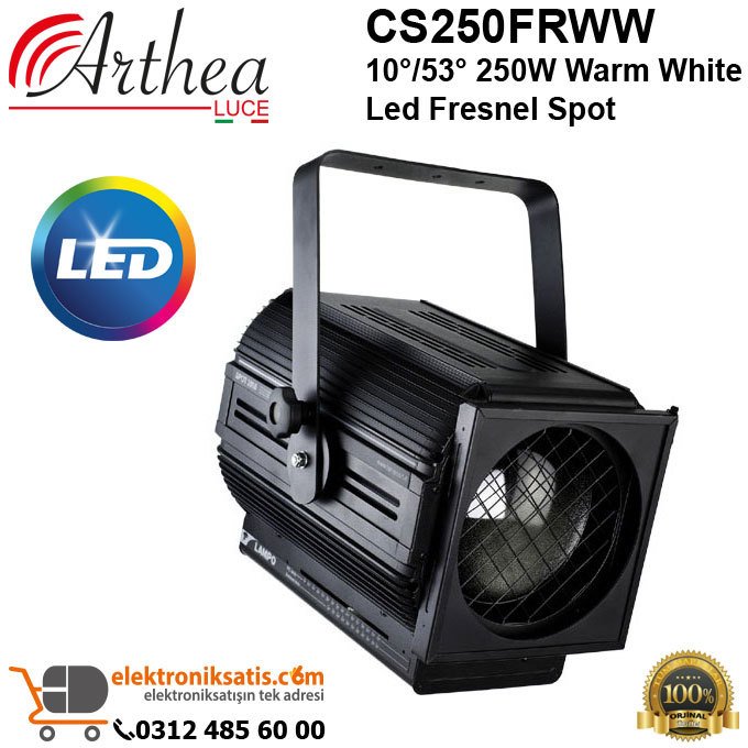 Arthea Luce 250W 10°/53° WW Led Fresnel Spot