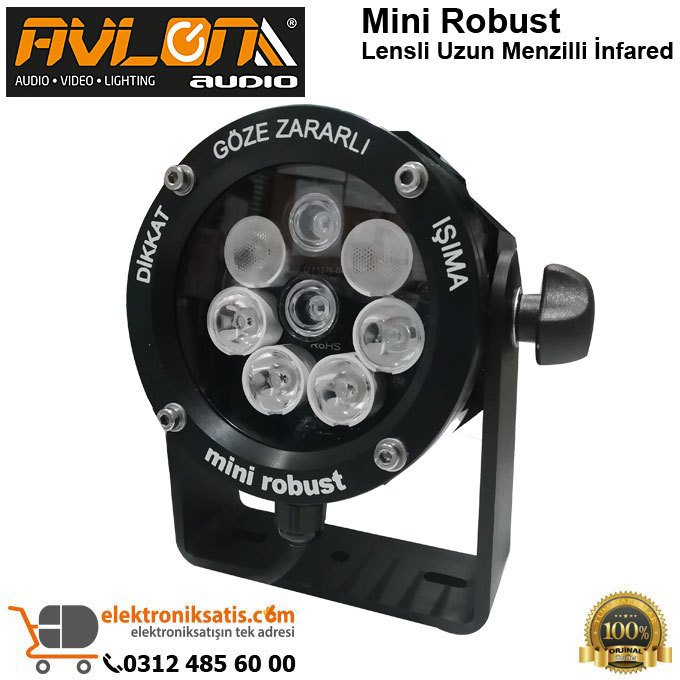 Mini Robust Lensli Uzun Menzilli infared