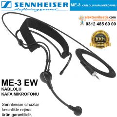 Sennheiser ME-3 EW Kablolu Kafa Mikrofonu