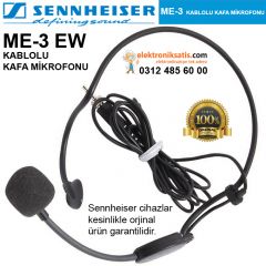 Sennheiser ME-3 EW Kablolu Kafa Mikrofonu