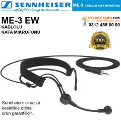 Sennheiser ME-3 EW Kablolu Kafa Mikrofonu