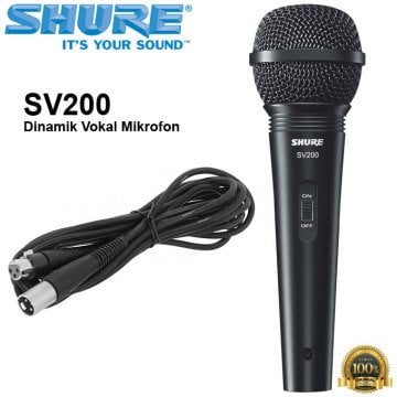 Shure SV200 Dinamik Vokal Mikrofon