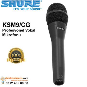 Shure KSM9/CG Profesyonel Vokal Mikrofonu