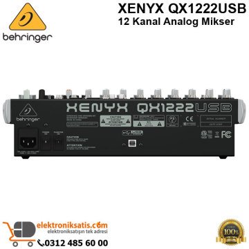 Behringer XENYX QX1222USB 12 Kanal Mikser