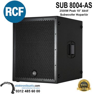 RCF SUB 8004-AS 2500Wpeak Aktif Subwoofer Hoparlör