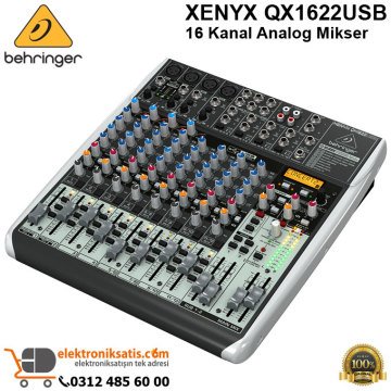 Behringer XENYX QX1622USB 16 Kanal Mikser