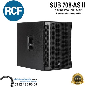 RCF SUB 708-AS II Aktif Subwoofer Hoparlör