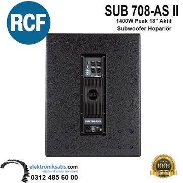 RCF SUB 708-AS II Aktif Subwoofer Hoparlör