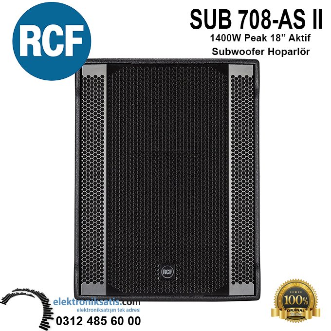 RCF SUB 708-AS II Aktif Subwoofer Hoparlör