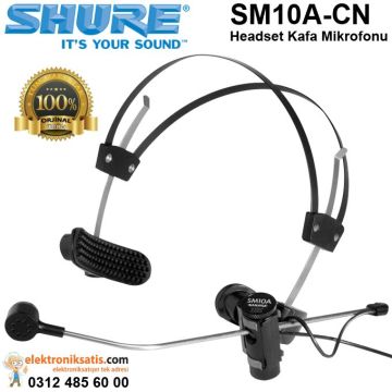 Shure SM10A-CN Headset Kafa Mikrofonu