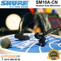 Shure SM10A-CN Headset Kafa Mikrofonu