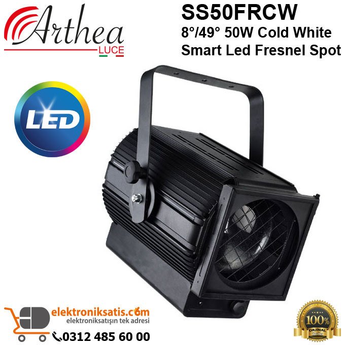 Arthea Luce 8°/49° 50W Cold W Led Fresnel Spot