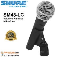 Shure SM48-LC Vokal ve Karaoke Mikrofonu